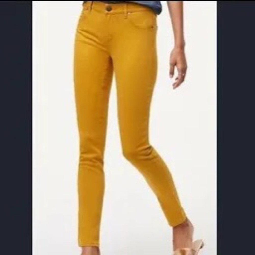 Gold jeans Loft